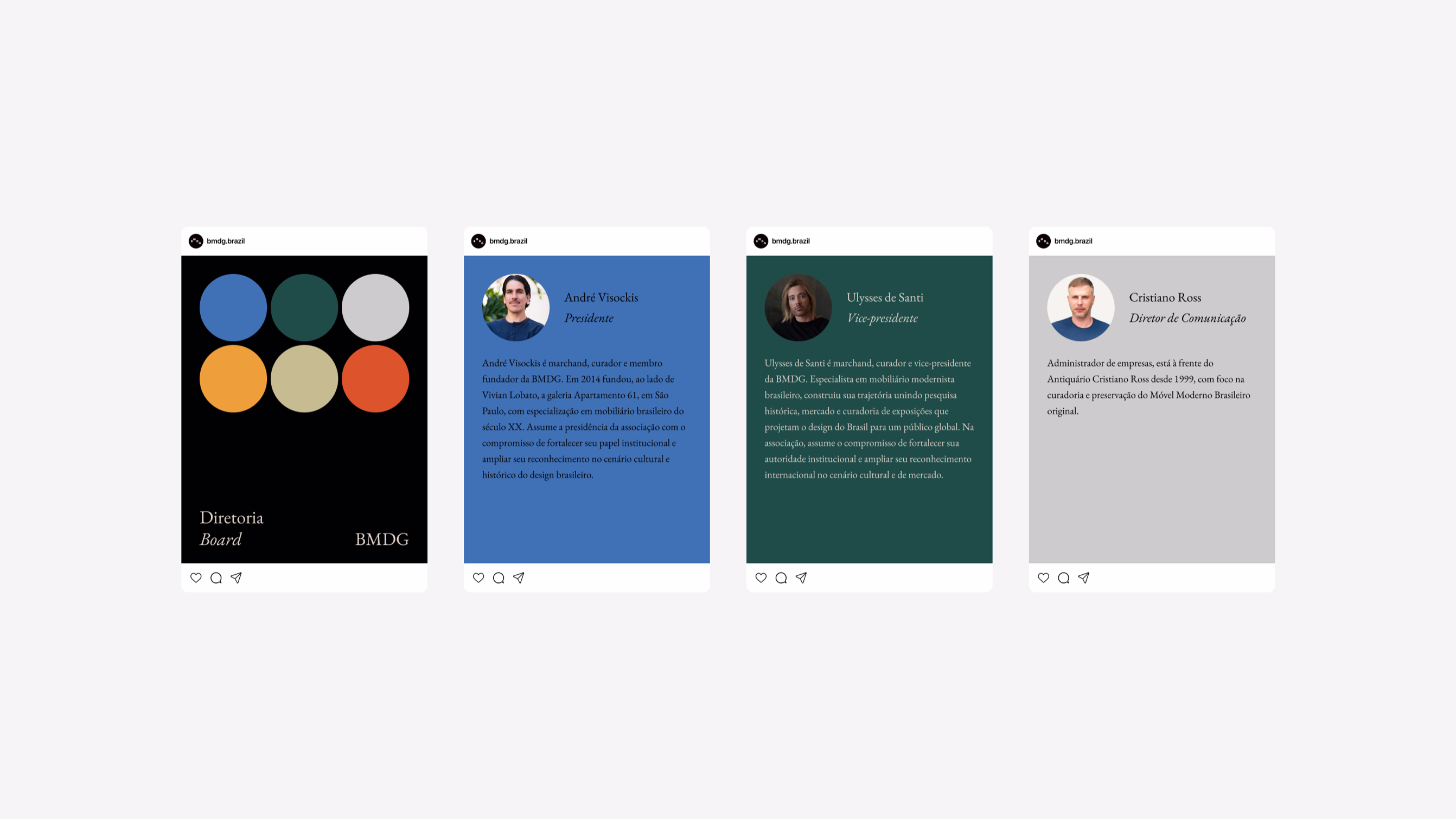 BMDG — Visual identity and typography details